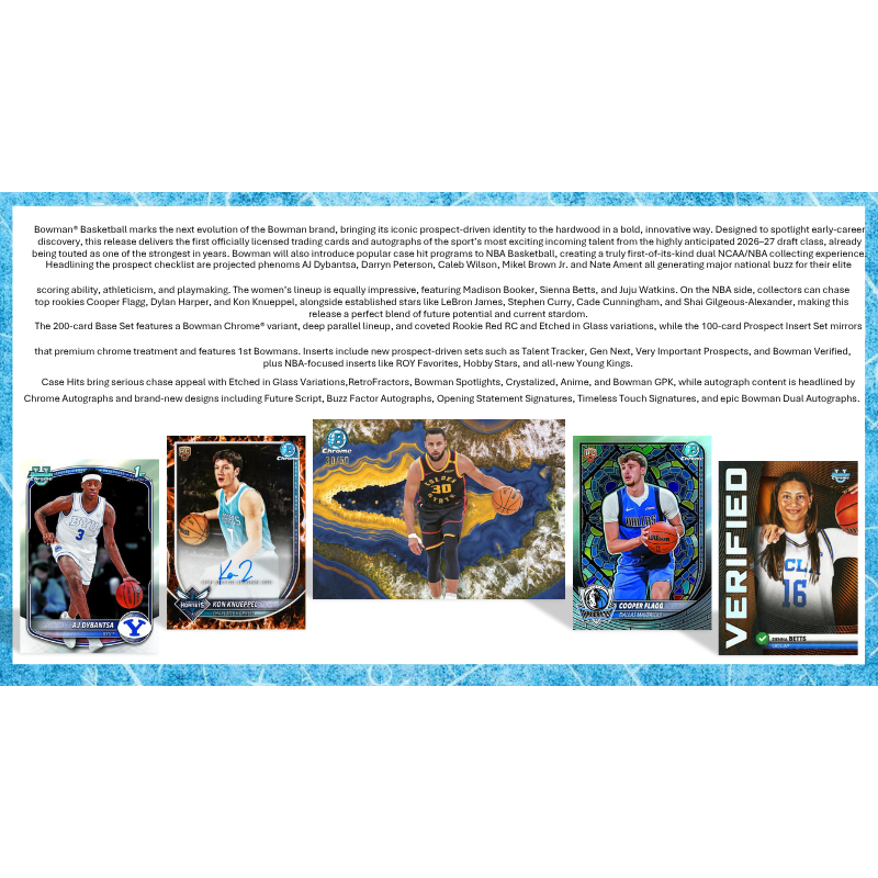 2025/26 Bowman Basketball Hobby Box