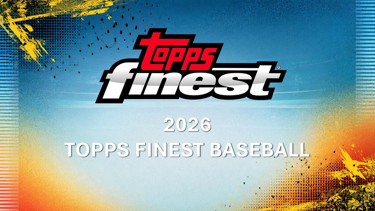 2026 Topps Finest Baseball Hobby Box (Presale 7/8)