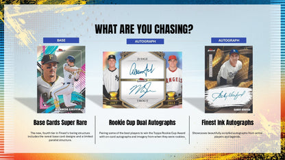 2026 Topps Finest Baseball Hobby Box (Presale 7/8)