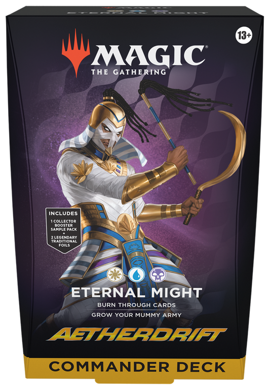 Aetherdrift Eternal Might Commander Deck