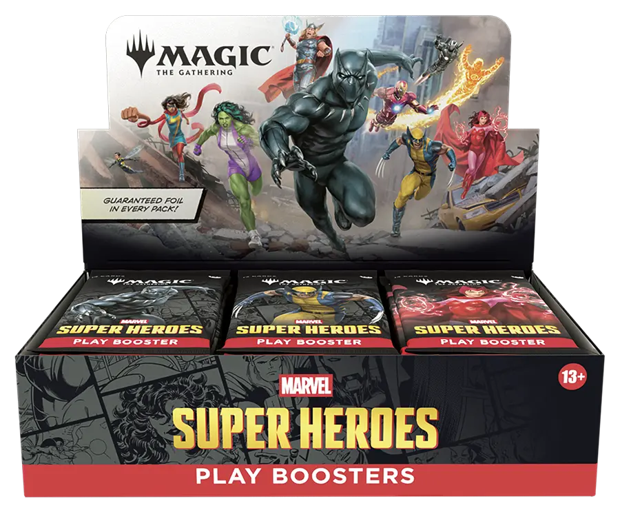 Magic The Gathering Marvel Super Heroes Play Booster Box
