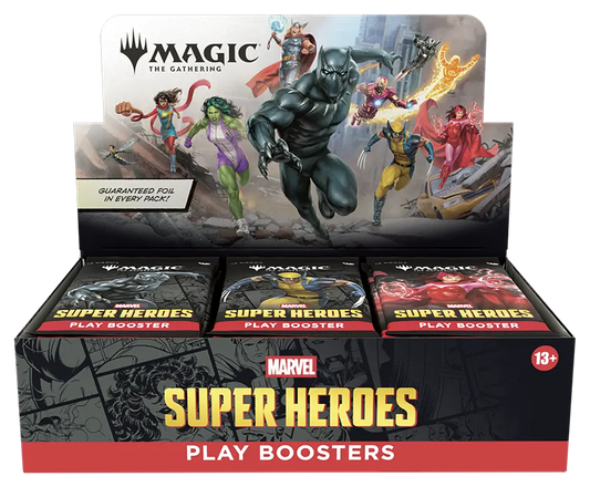 Magic The Gathering Marvel Super Heroes Play Booster Box