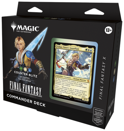 Final Fantasy X Counter Blitz Commander Deck