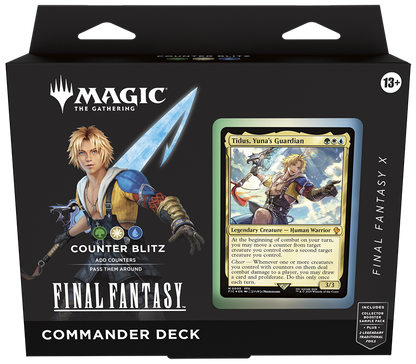 Final Fantasy Commander Deck Set of 4