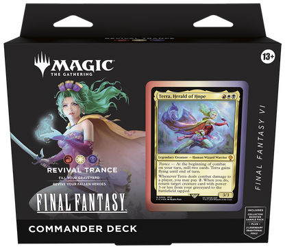 Final Fantasy Commander Deck Set of 4