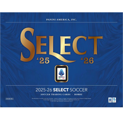2025/26 Panini Select Serie A Soccer Hobby 12 Box Case