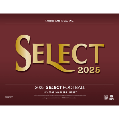 2025 Panini Select Football Hobby 12 Box Case